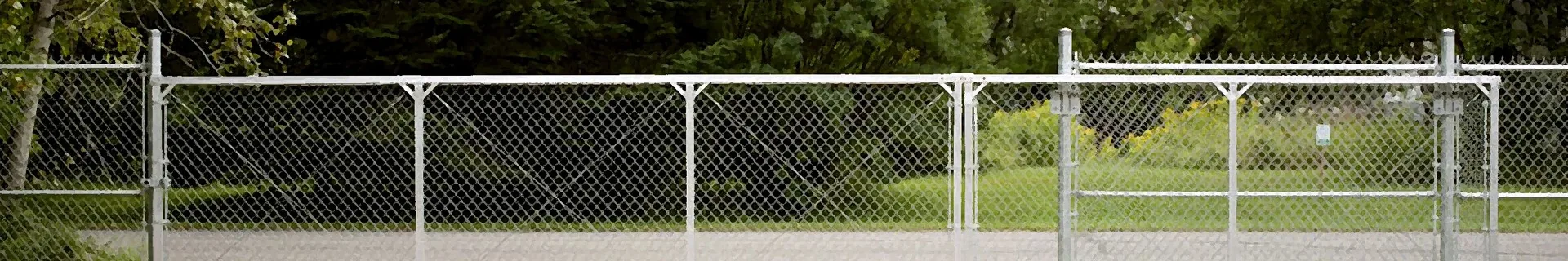 Chain Link Fence product photo showing the product structure