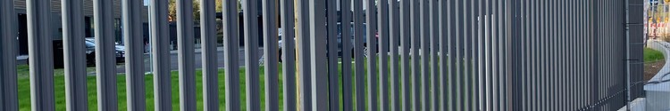 Palisade Fence product photo showing the product structure
