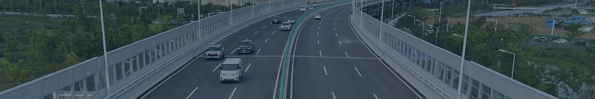 Ribbed metal panel surface resembling a sound barrier panel