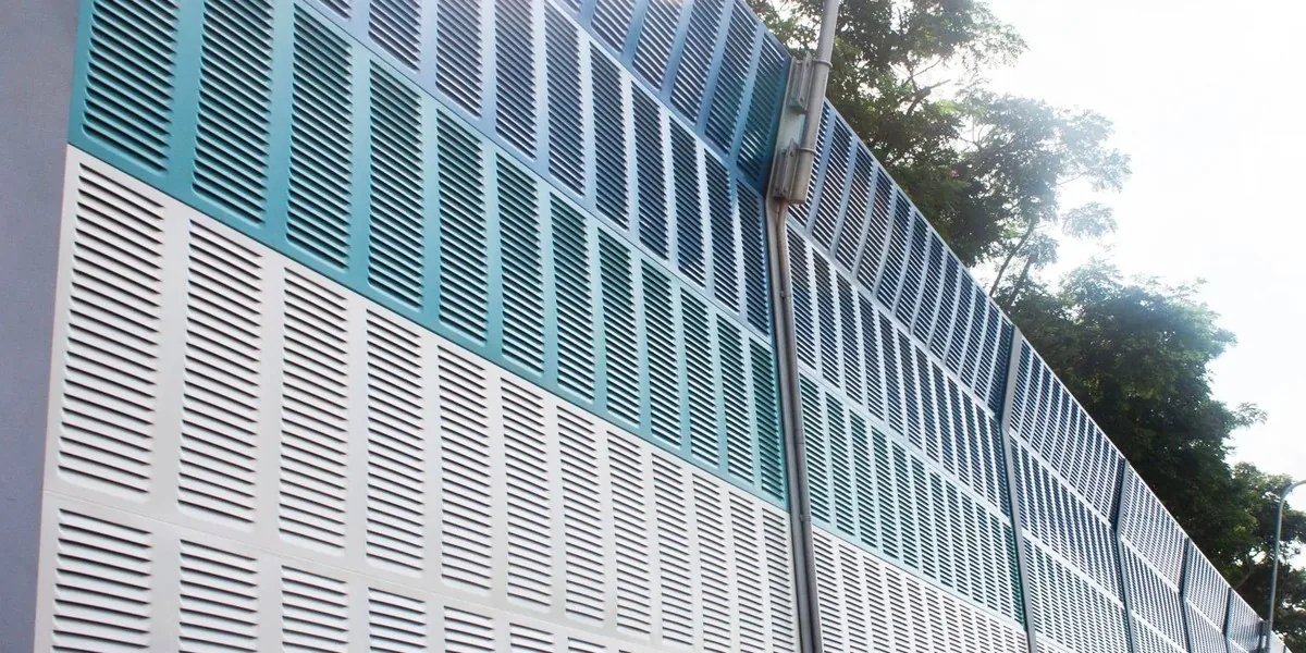 Louver Sound Barrier product image showing structure and appearance