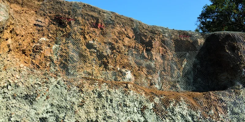 Slope protection system image